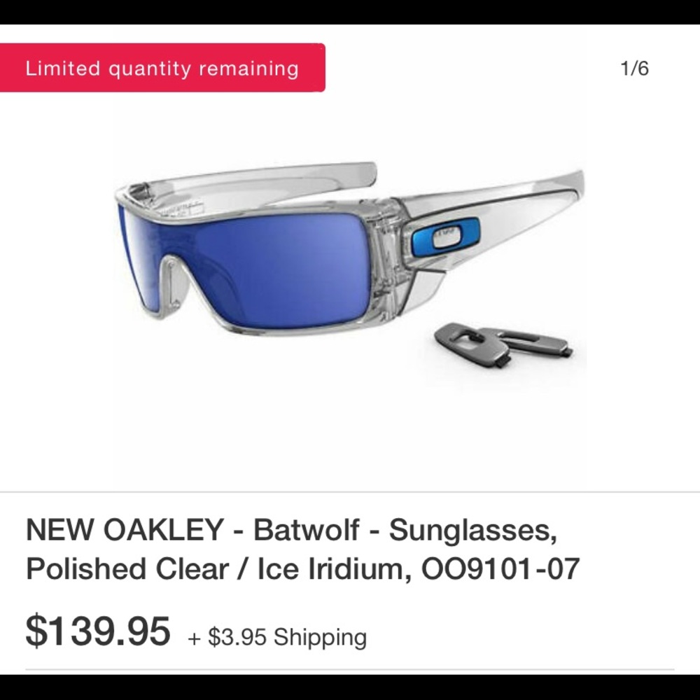 NEW OAKLEY - Batwolf - Sunglasses
